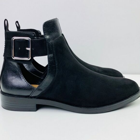 ZARA TRAFALUC ADJUSTABLE BUCKLE CLOSURE ANKLE BOOT - Picture 15 of 15
